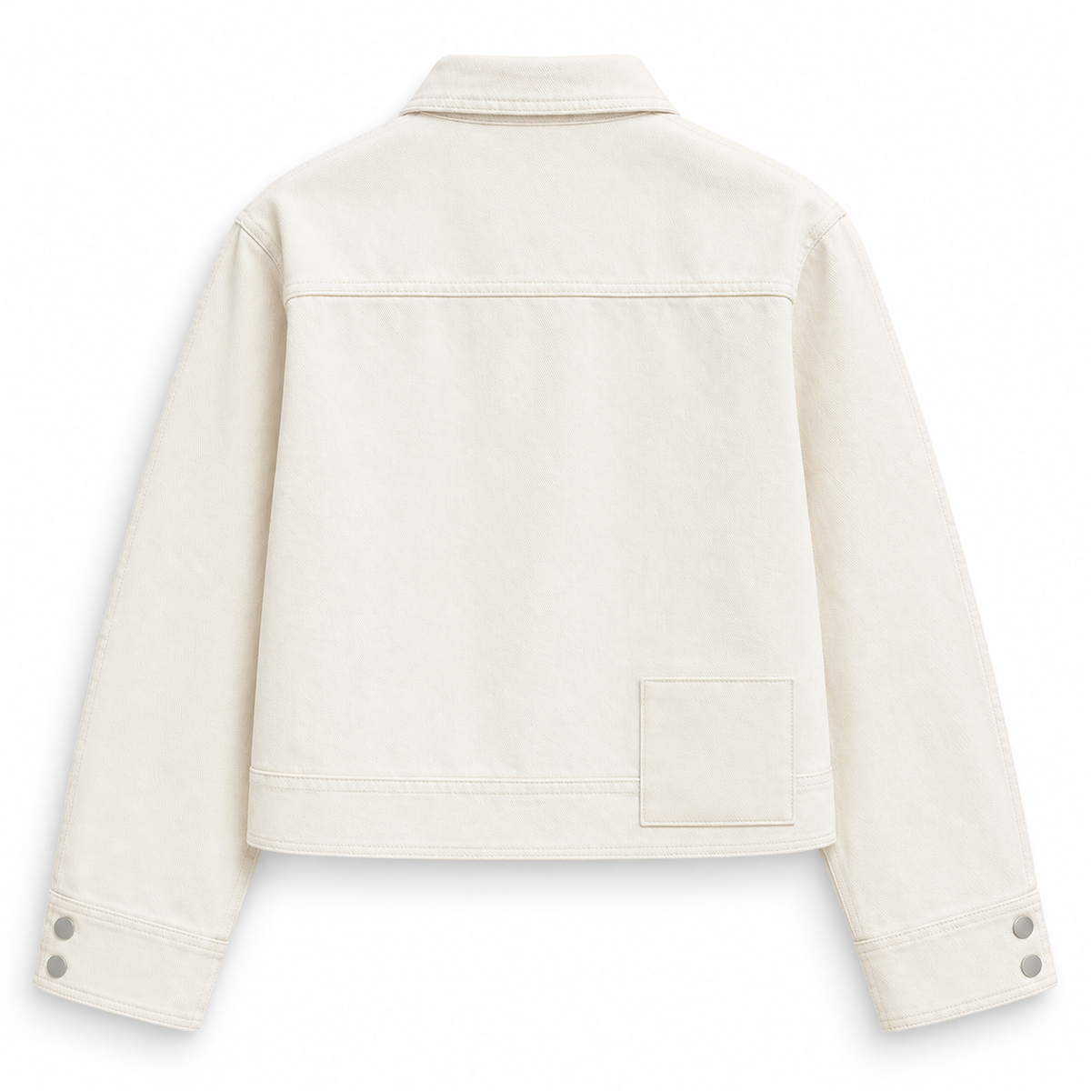 The Truth Denim Jacket · Ivory – Rückansicht