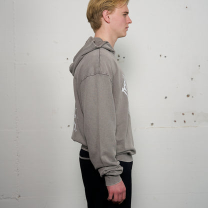 Hoodie Flameheart grey