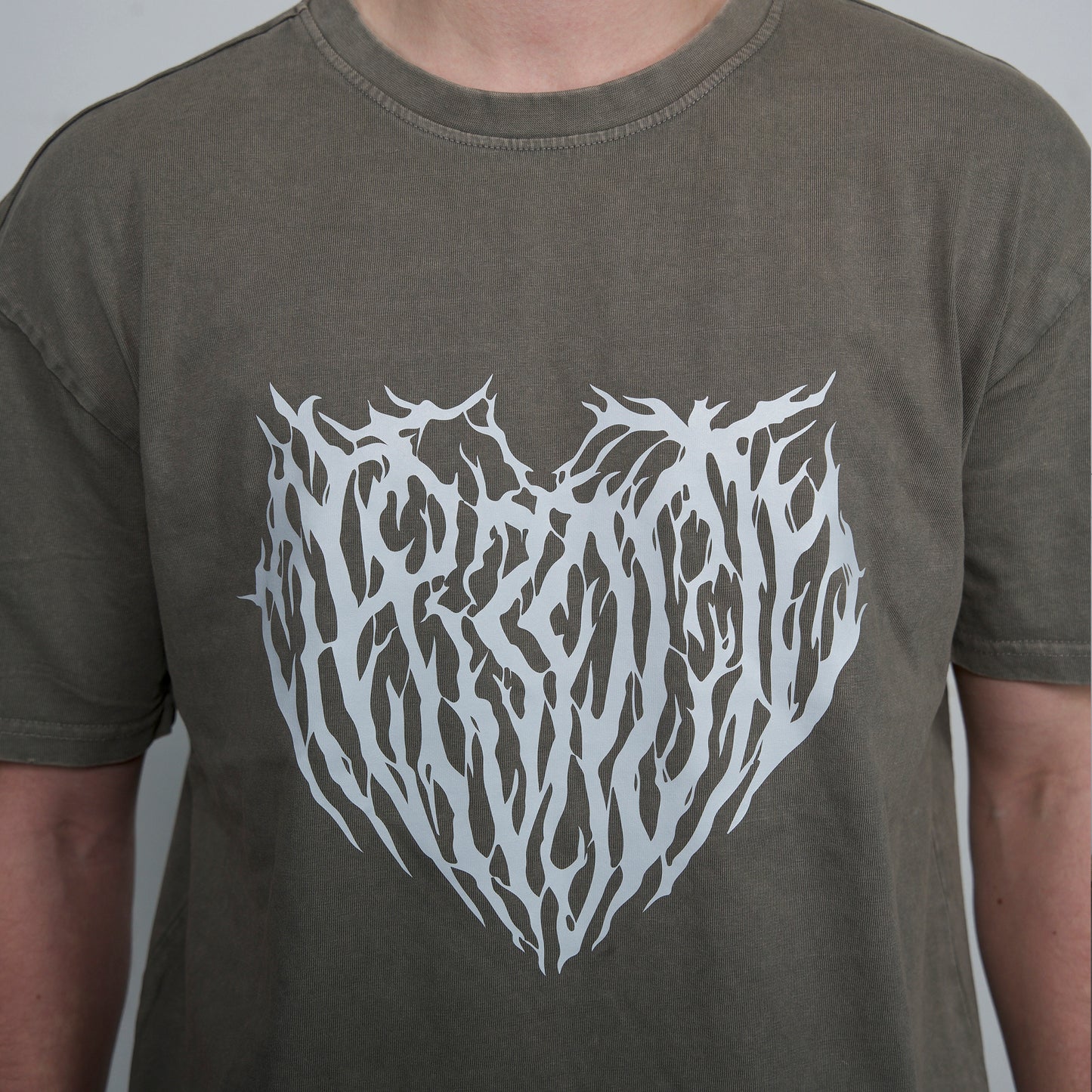 Flameheart Tee grey