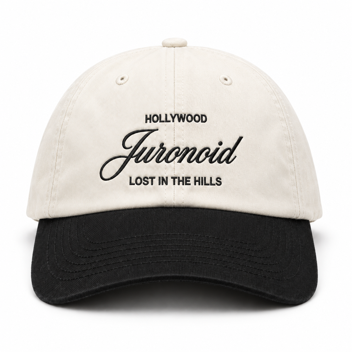 Hollywood Lost in the Hills Cap · Ivory / Black – Vorderansicht