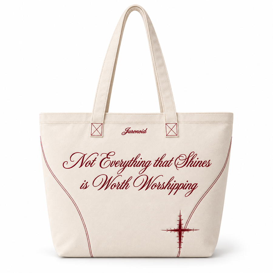 Culture Tote Bag · Worth Worshipping – Vorderansicht