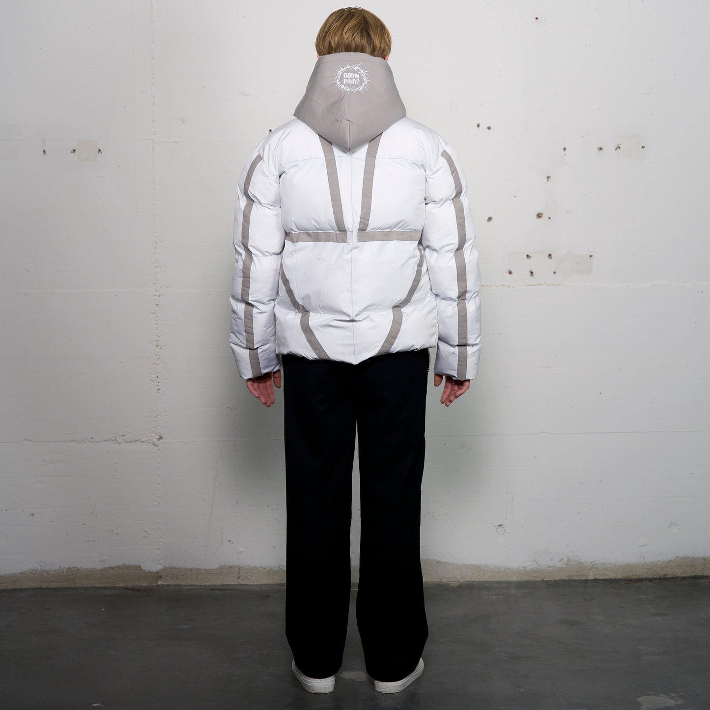 Arctic Shield puffer jacket white