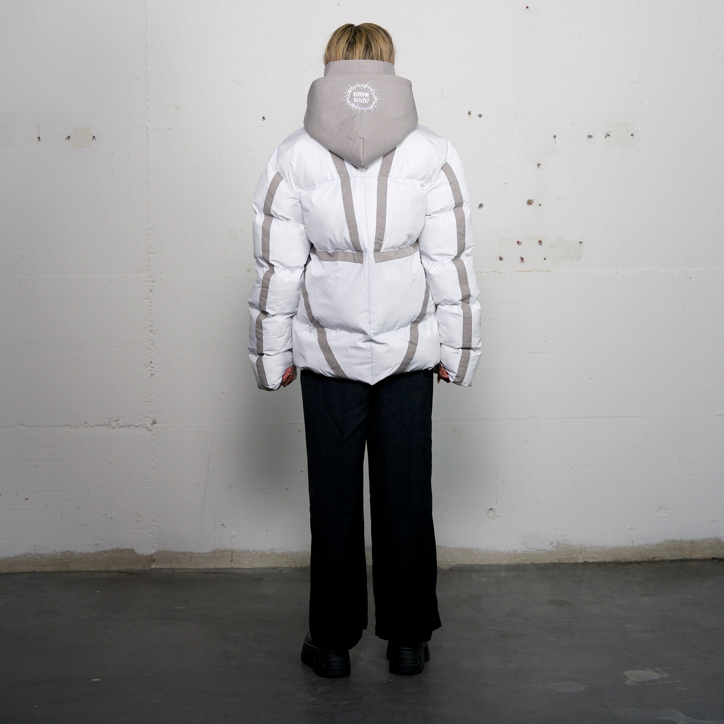 Arctic Shield Pufferjacket white