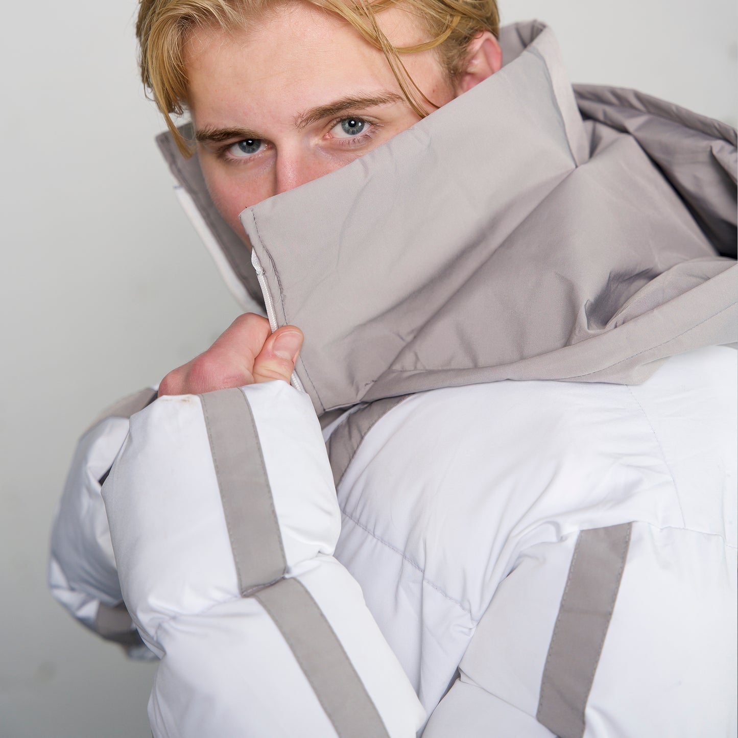 Arctic Shield puffer jacket white