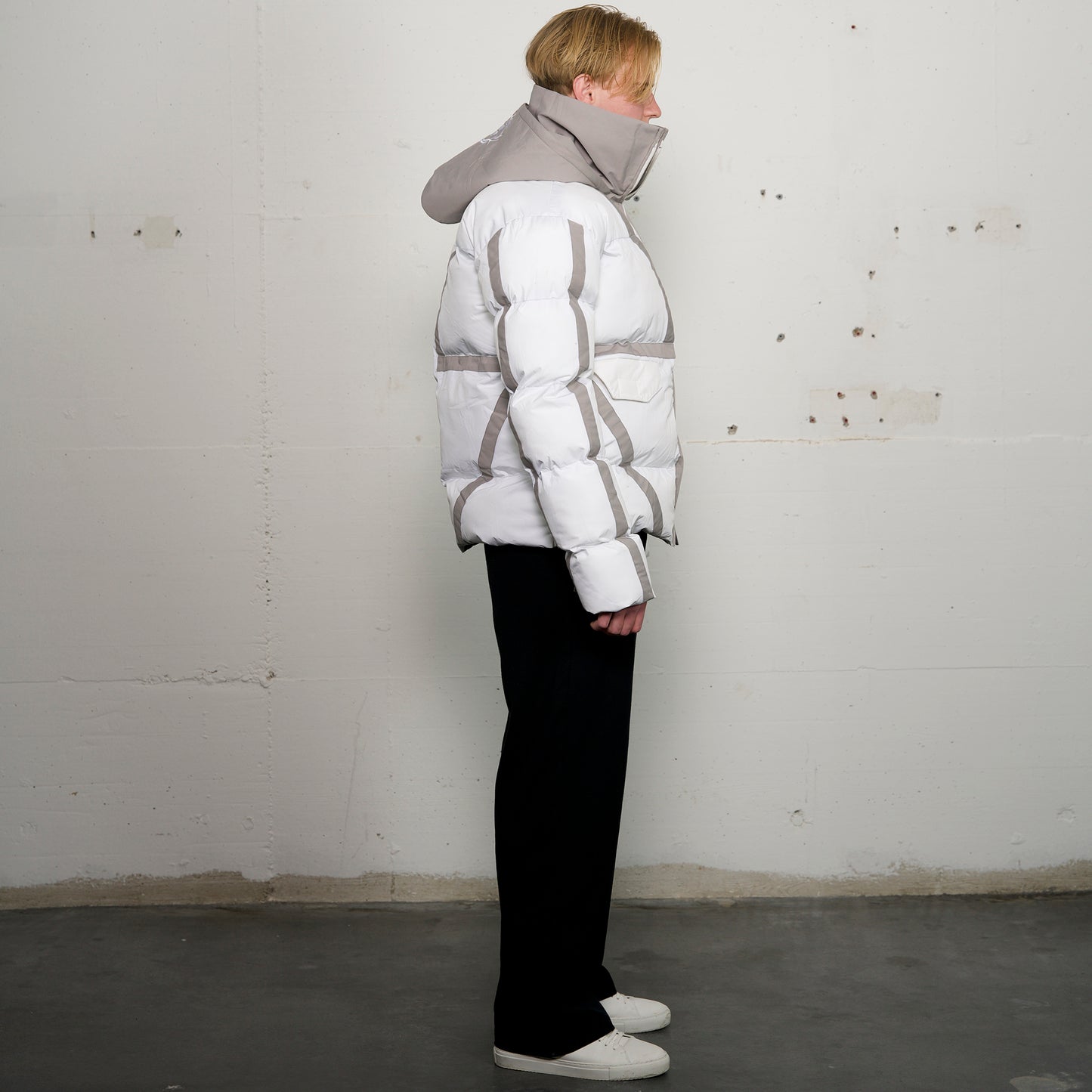 Arctic Shield puffer jacket white