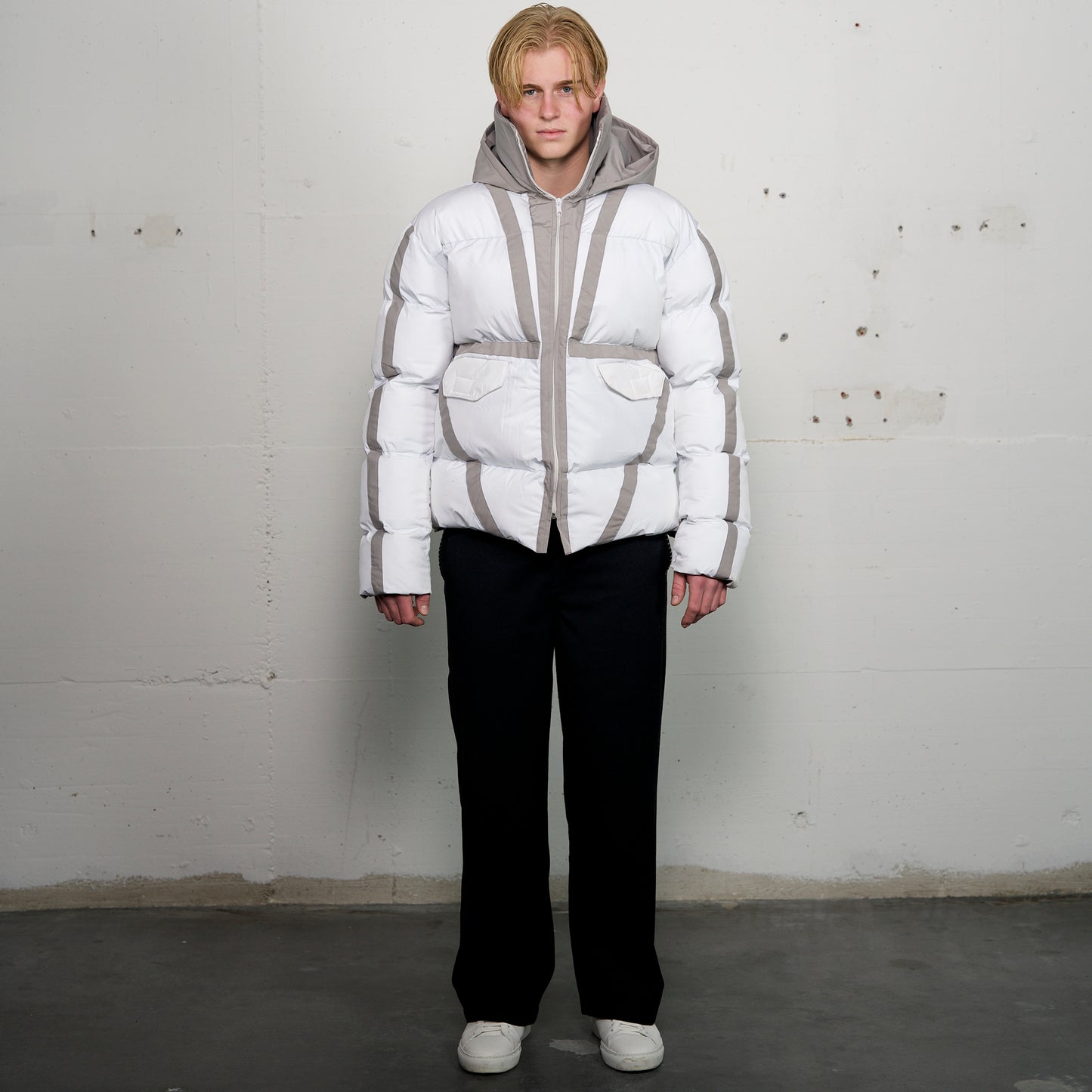 Arctic Shield Pufferjacket white